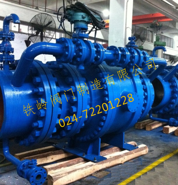 水电站进水球阀成套组合