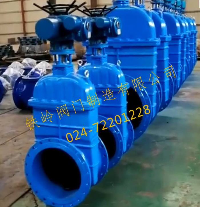 大口径橡胶软密封闸阀